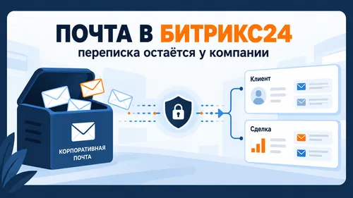 Как подключить корпоративную почту к Битрикс24 и не потерять переписку