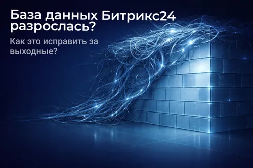 База данных Битрикс24 разрослась? Почему ваш портал тормозит и как это исправить за выходные