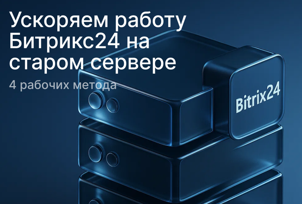 Битрикс24 тормозит? 4 способа разогнать CRM на старом сервере
